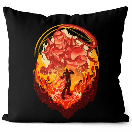 Metal Armor Kissen mit Füllung 40cm Baumwolle fullmetal brotherhood