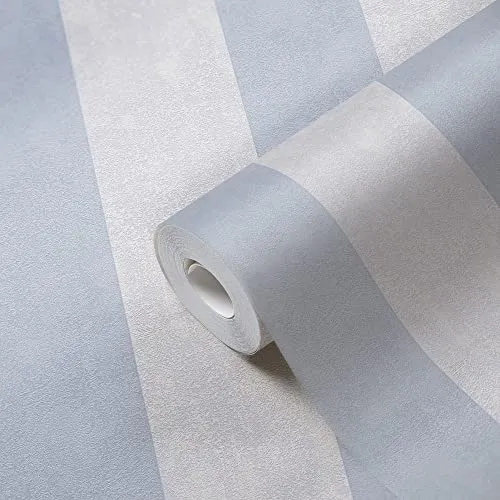 TAPETE LIVING Streifentapete Blockstreifentapete Vliestapete gestreift natürlich mit fein strukturierter Oberfläche TLT033