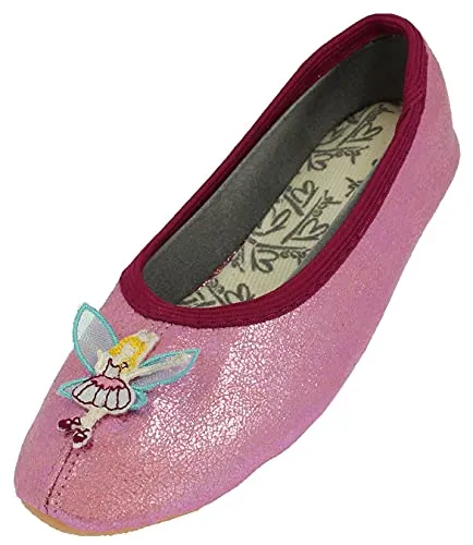 Beck Mädchen Fee Gymnastikschuhe, Pink, 35 EU