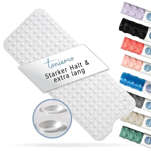 Badematten & Badteppiche Weiß von TONIAMO