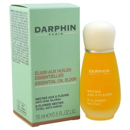 Darphin Essential Oil Elixir - 8-Flower Nectar Oil - Gesichtspflege mit Omega 6, bietet intensive Anti-Aging Wirkung für Tag und Nacht, ideal für strahlende Haut.