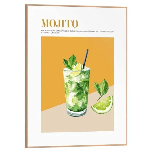 Poster & Bildende Kunst Gelb von REINDERS