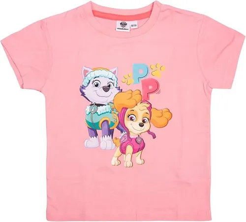 PAW PATROL T-Shirt für Mädchen mit Skye & Everest – Kurzarmshirt Oberteil