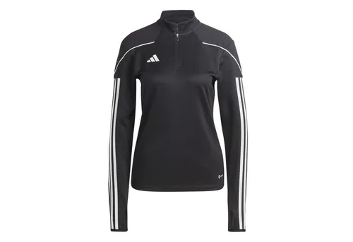 adidas Womens Track Top Tiro 23 League Training Top - 2XL, Schwarz - Fleecepullover aus 100% recyceltem Polyester, ideal für Training und Freizeit, mit schickem Quarter Zip und modernem Slim Fit.