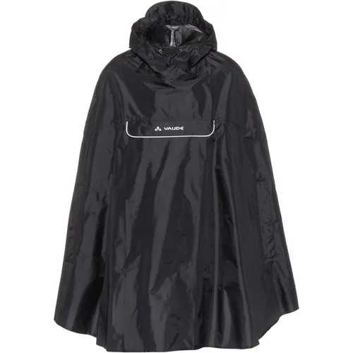VAUDE Valdipino Rad-Regenponcho - Leicht und wasserdicht, umweltfreundlich mit Bluesign-Zertifizierung und integrierter Tasche