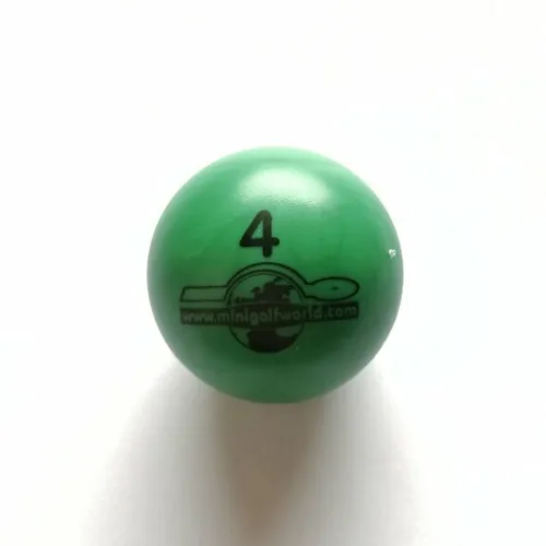 Minigolfball Nr. 4, Spezialball für Hobbyspieler