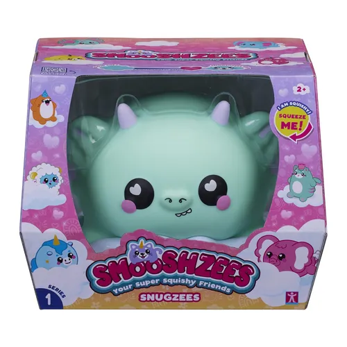 Smooshzees Snugzees, Jade, grüner Drache, Sammelfiguren, superweich, kuschelig u