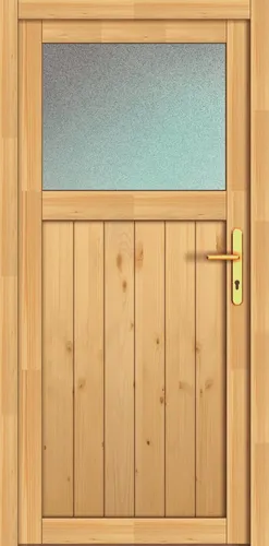 Panto Nebeneingangstür Holz 501 – 88 x 198 cm DIN rechts von Panto