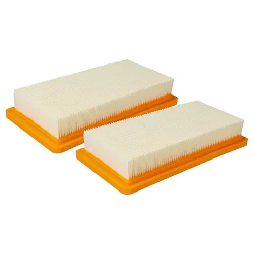 vhbw 2x Motorschutz-Filter kompatibel mit Kärcher DS 6000, DS 5200, DS 6, DS 6 Premium, DS 6.000 Staubsauger