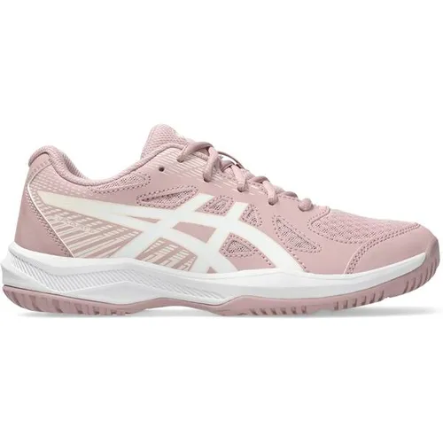 Asics UPCOURT 6 GS Kinder Hallensportschuh Pink 38 - Die Asics Upcourt 6 GS Hallensportschuhe für Kinder bieten hervorragenden Komfort und Unterstützung beim Sport. Ihr stylisches Design und die hochwertigen Materialien sorgen für Langlebigkeit und optimalen Tragekomfort.
