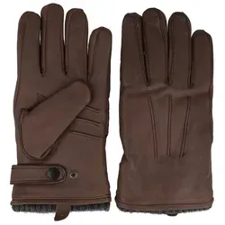 Strellson Lederhandschuhe Braun – Stilvoll und Funktional