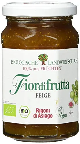 Rigoni di Asiago Fiordifrutta - Fruchtaufstrich - Feige Bio, 1er Pack (1 x 260 g)