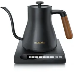 Arendo Wasserkocher MAYA aus Edelstahl