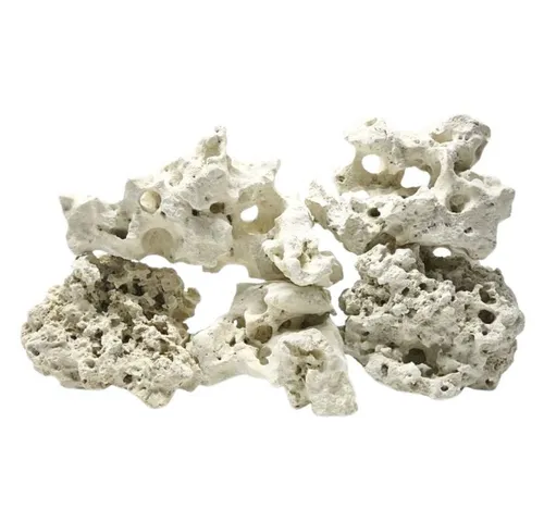 Aquaone Sansibar Rock Natursteine Kiste 10 kg - Naturbelassene Gesteine in Sandstein-Optik, ideal für Aquascaping und natürliche Aquariengestaltung. Härtet das Wasser leicht auf und schafft harmonische Landschaften.