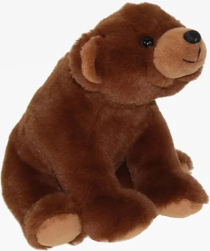 Braunbär Kuscheltier Grizzly Bär Bärchen Teddy sitzend Plüschtier Plüschbär BRUNO