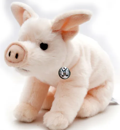 Ferkel BABETTE Schwein Glücksschwein Plüschtier 23 cm Plüschschwein Schweinchen Kuscheltier