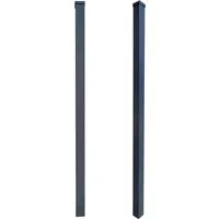 Aluminium-Pfosten für Dekorzäune zum Einbetonieren 6,3 cm x 160 cm Anthrazit