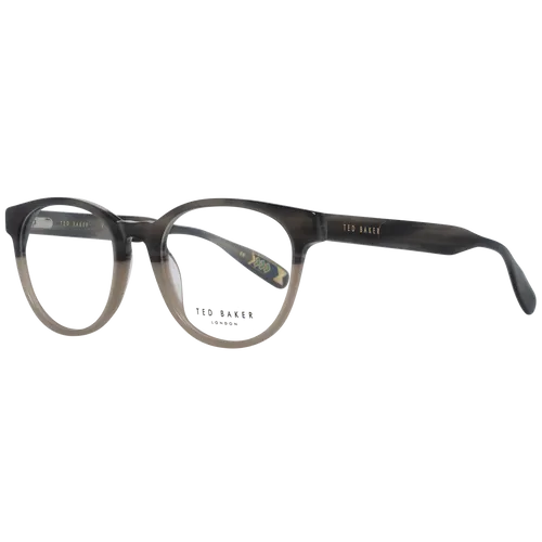 Ted Baker Brillengestell TB8197 51960 – Elegantes Design für Herren - Hochwertiges Brillengestell aus Kunststoff in Grau, ideal für den täglichen Gebrauch. Größe 51-19-145, inklusive Original-Etui. Stilvoll und komfortabel.