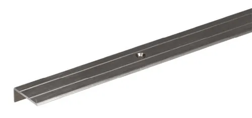 Alberts 490324 Treppenkanten-Schutzprofil | gebohrt | Aluminium, edelstahlfarbig