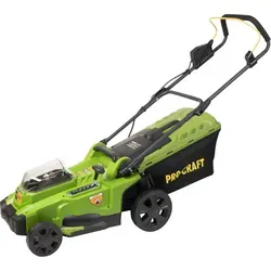 Procraft PLM20bb Akku Rasenmäher 40 V - Effizienter Schnitt ohne Kabel - Der Procraft PLM20bb Akku Rasenmäher 40 V (2x 20 V) mit 370 mm Schnittbreite ermöglicht kabelloses Mähen für einen gepflegten Rasen. Kompakt und leistungsstark, ideal für den Gartenpflegeeinsatz ohne Akku und Ladegerät!