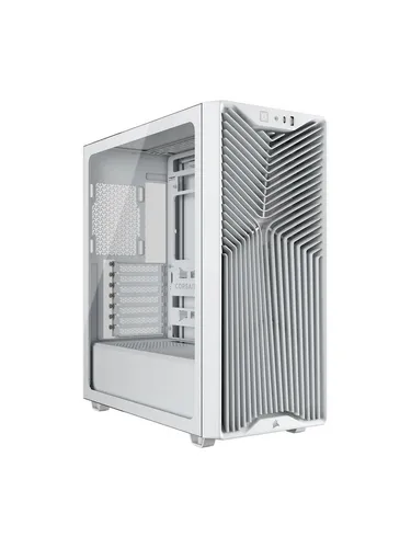 3200D RS White Tower-Gehäuse mit Tempered Glass - Elegantes Tower-Gehäuse in Weiß mit Tempered Glass. Bietet Platz für ATX-Mainboards und zahlreiche Erweiterungsmöglichkeiten für eine optimale Kühlung.