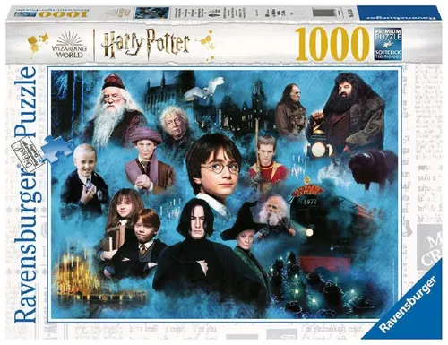 Ravensburger Puzzle 17128 - Harry Potters magische Welt, 1000 Teile für Erwachsene und Kinder ab 14 Jahren