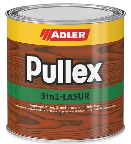 Pullex 3in1 Imprägnierlasur Holzschutzlasur 5l - Palisander