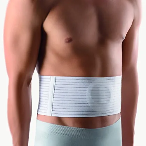 bort Nabelbruch-Bandage Gr. 1 mit Pelotte, Größe 1, weiß von BORT