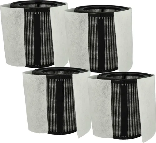 vhbw 4x H12 Filter kompatibel mit Leitz TruSens Z-3000, Z-3500 Luftreiniger - Ersatz-Filter