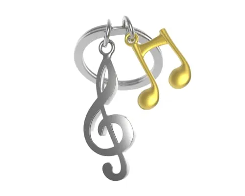 Schlüsselanhänger Gold von Metalmorphose