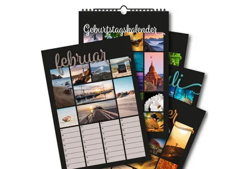 Timr Geburtstagskalender Timr Geburtstagskalender DIN A4 Hoch I tr419
