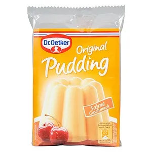 Dr. Oetker Original Pudding Sahne Geschmack 3er Pack von Dessert