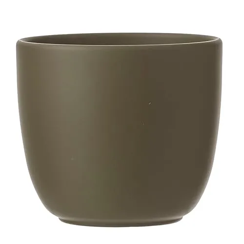 Annastore Blumenübertopf Tusca aus Keramik in grün von Annastore