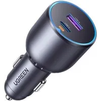 UGREEN 63W 2-Port Fast Car Charger 35023 - Ladegeräte & Dockingstationen, schnelles Laden für zwei Geräte gleichzeitig, ideal für unterwegs