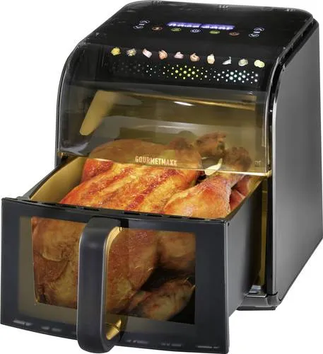 Gourmetmaxx Heißluftfritteuse Panorama 7L