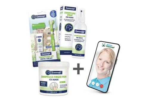 Canosept Dr. Fressnapf Zahnpflege-Paket für Hunde von Canosept
