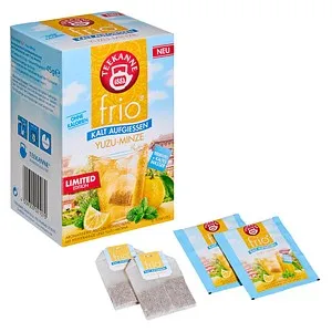 TEEKANNE frio Yuzu Minze Tee kalt 18 Portionen von Teekanne