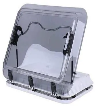 Carbest Dachhaube mit Beleuchtung, 70x50cm, Zwangsbelüftung