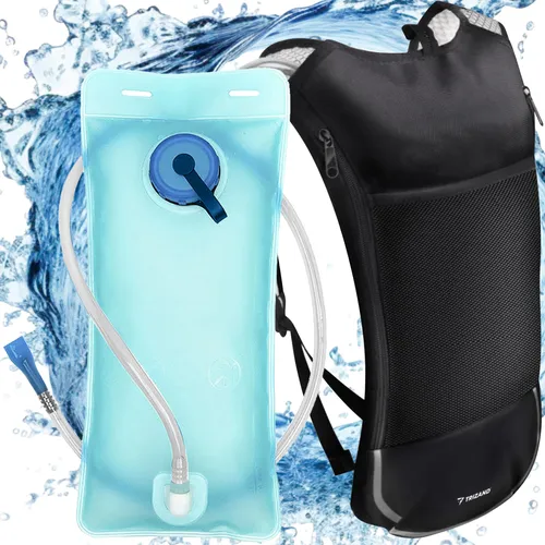 Trinkrucksack mit Trinkblase und Schlauch für Outdoor-Aktivitäten