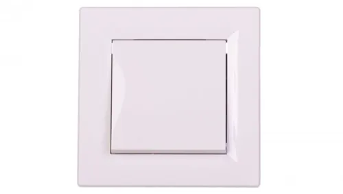 Łącznik Asfora pojedynczy biały z ramką EPH0100121 von Schneider Electric