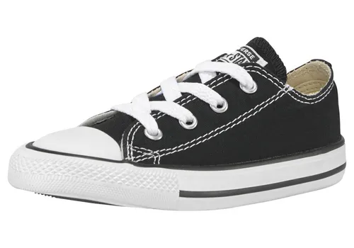 Converse CHUCK TAYLOR ALL STAR OX Kinder Sneaker schwarz 25 EU - Sportliche Sneaker für Kinder mit atmungsaktivem Obermaterial und rutschhemmender Gummisohle, ideal für aktive Abenteuer.