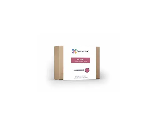 Connetix Lernspielzeug Ersatz-Kugeln Pastel 16 Holzkugeln pädagogisches lernspiel (Open Play, 16 Teile), ab 3 Jahren