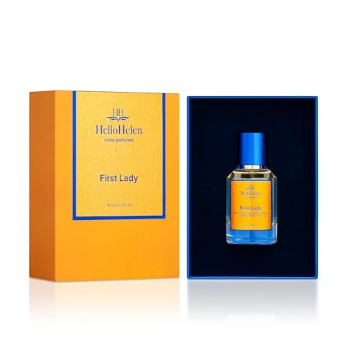 HelloHelen – First Lady,Eau de Parfum 1x 50ML für Damen - diese Parfum vereint die Frische von Zitrusnoten mit der Zartheit Floraler Akzente und der Tiefe Holziger Nuancen