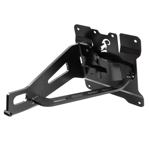 ZIEGER Kennzeichenhalter seitlicher Kennzeichenhalter für Harley Davidson Sportster - ZIEGER seitlicher Kennzeichenhalter für Harley Davidson Sportster, ideal für Chopper- und Cruiser-Fahrer. Robuste Stahlkonstruktion mit pulverbeschichtung, optimale Sichtbarkeit durch LED-Beleuchtung. Passend für zahlreiche Modelle.
