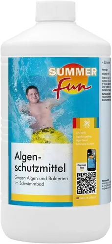 Summer Fun 502010728 Algenschutzmittel Schaumarm, 1 Liter von Summer Fun