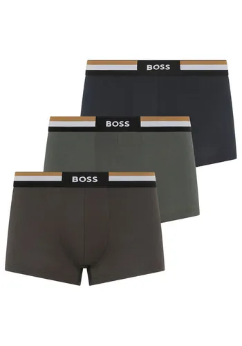 BOSS Trunk 3P Motion – 3er-Pack mit elastischem Bund - Bequeme Unterwäsche mit eng anliegendem Schnitt und elastischem Bund für optimalen Tragekomfort. Maschinenwaschbar und aus hochwertigem Jersey-Material gefertigt.