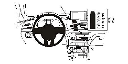 Brodit 854950 ProClip Halterung