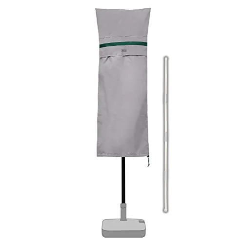 Sekey Sonnenschirm-Schutzhülle Schutzhülle Sonnenschirm Abdeckhaube Plane Ampelschirm L XL XXL XXXL, 160 x 62 cm für 460 x 270 cm Doppelsonnenschirm für Doppelsonnenschirm