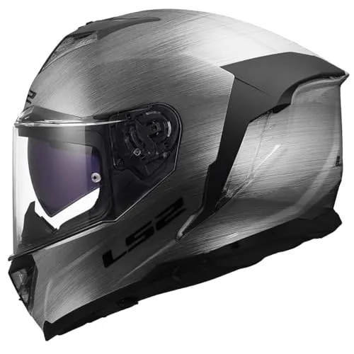 LS2 FF818 Storm III Jeans Helm, grau, Größe S für Männer in schwarz von LS2