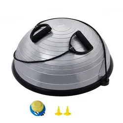 VEVOR Gymnastikball Balancetrainer 584mm Grau - Balancekissen & -boards, ideal für Yoga und Fitness, unterstützt eine maximale Gewichtskapazität von 300 kg für sichere und effektive Übungen.